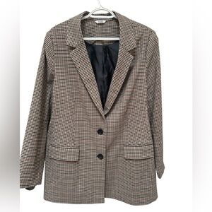 Penningtons Brown and black Houndstooth Blazer size 18